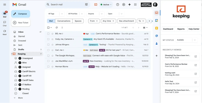 web based help desk software, keeping